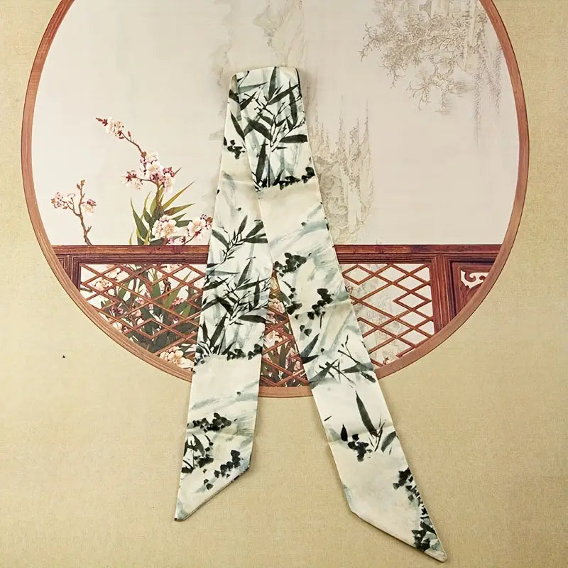 Elegant Chinese-Inspired Vintage Hair Ribbon