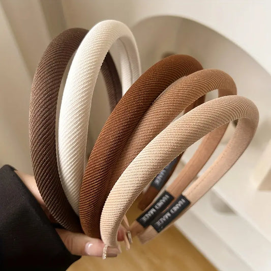 Set of 5 Headbands in Earth tone colours