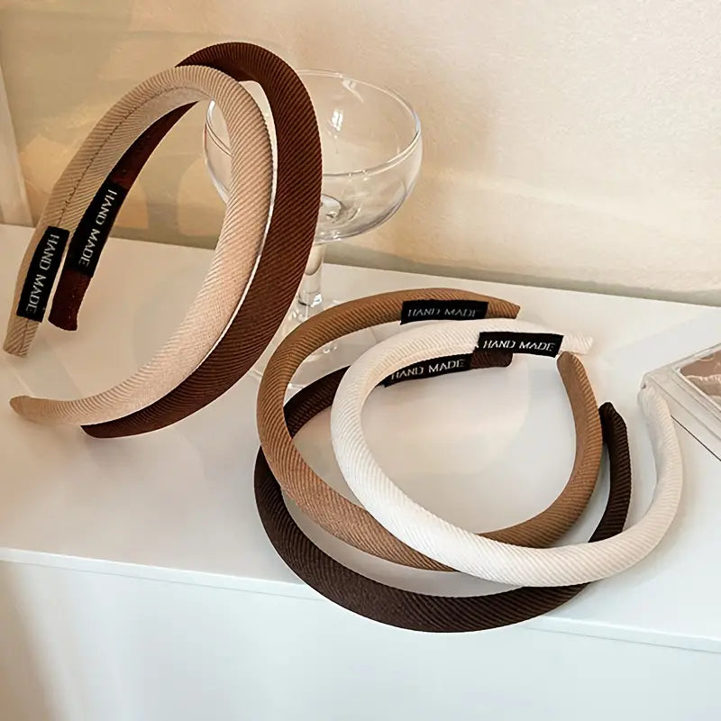 Set of 5 Headbands in Earth tone colours