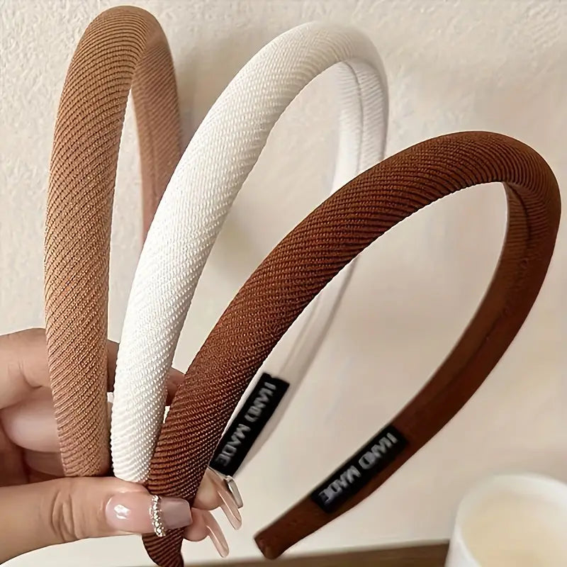 Set of 5 Headbands in Earth tone colours