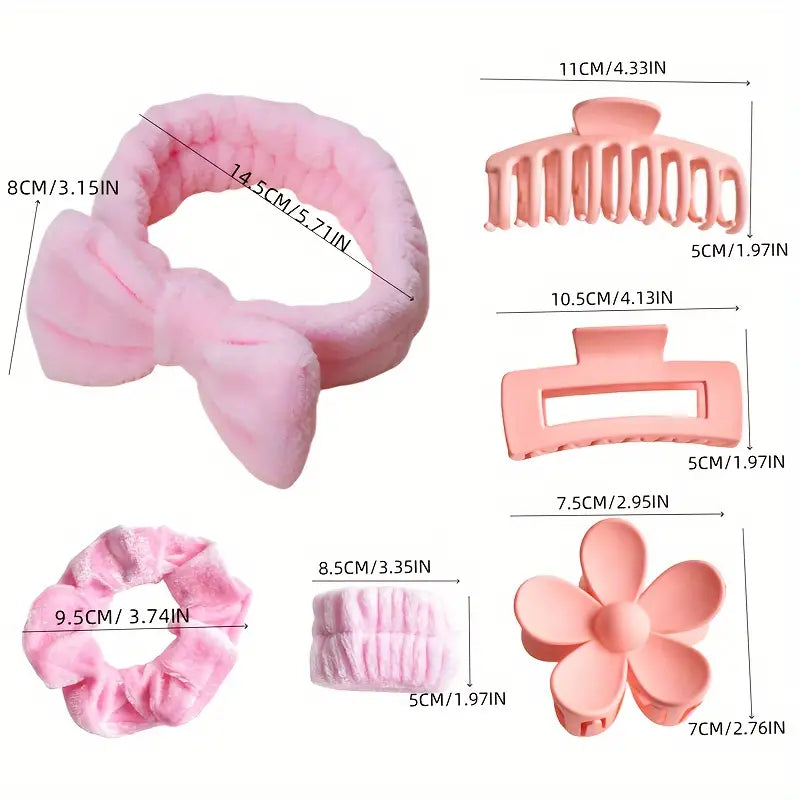 8pcs/set Bowknot Head Band